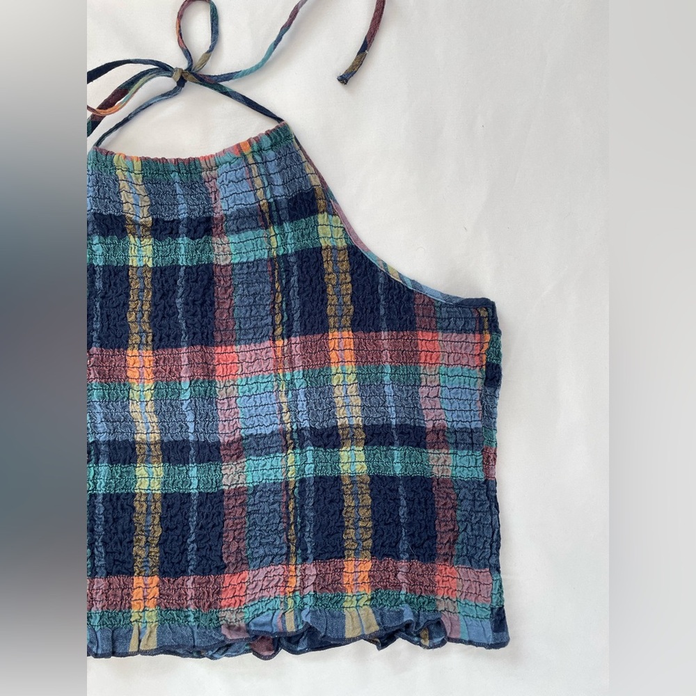 American Eagle Outfitters Multicolor Plaid Tank Top - Picture 2 of 4